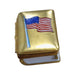 American Flag Limoges Box for Patriotic Collectors Porcelain Limoges united states fashion patriotic French Trinket Box