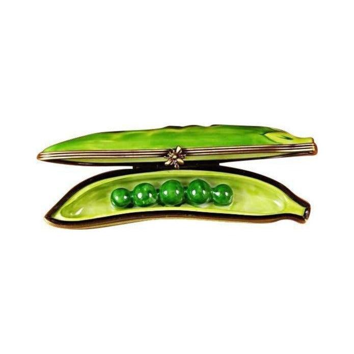 Peapod Limoges box painted by hand in Limoges, France, a gift to treasure