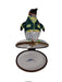 Penguin Delight for Collectors Porcelain Limoges winter wild birds French Trinket Box