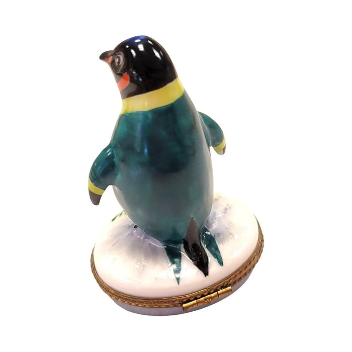 The Penguin with Flowers Tuxedo, a Limoges keepsake with true French charm