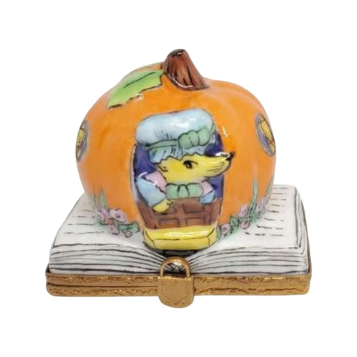 Peter Peter Pumpkin Eater Limoges Box for Collectors Porcelain Limoges Fairy Tale myth French Trinket Box