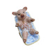 Pig in Bathtub Luxury Porcelain Limoges pig French Trinket Box