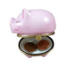 Piggy Bank Delight for Kids Porcelain Limoges baby kids pig French Trinket Box