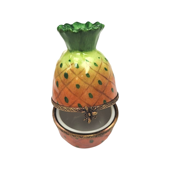 Pineapple Limoges Box for Elegant Gifting Porcelain Limoges fruit French Trinket Box