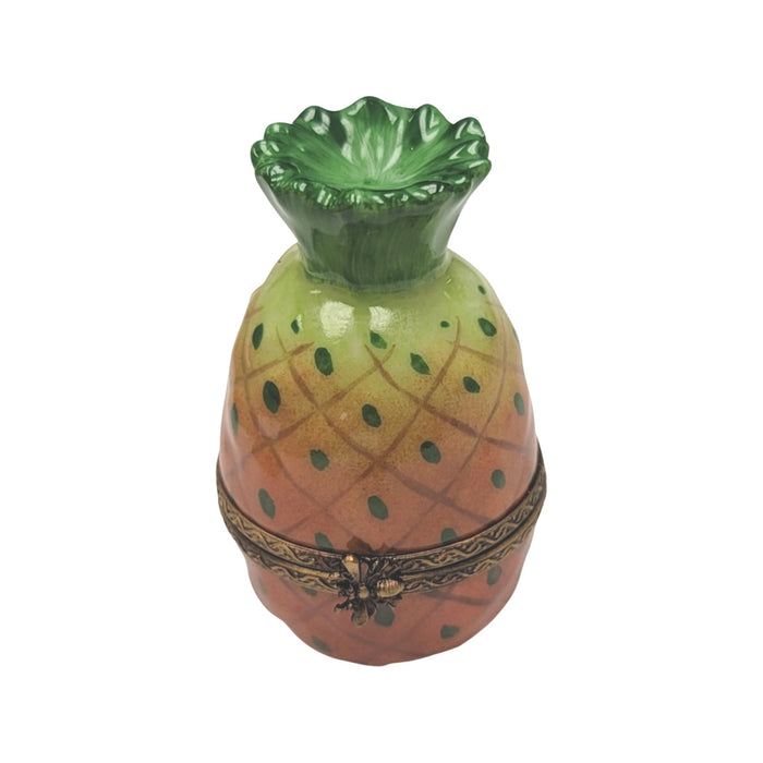 Pineapple Limoges Box for Elegant Gifting Porcelain Limoges fruit French Trinket Box