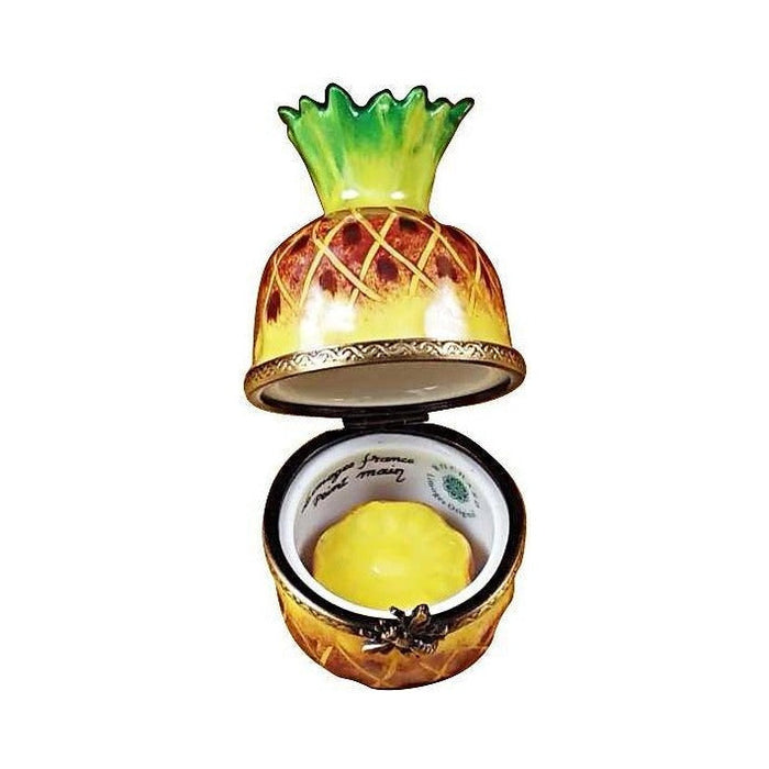 The Pineapple With Slice, a Limoges keepsake with true French charm