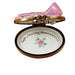 Pink Ribbon Box for Awareness Porcelain Limoges special occasions French Trinket Box