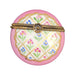 Pink Flat Round Pill-LIMOGES BOXES traditional-CH11M151