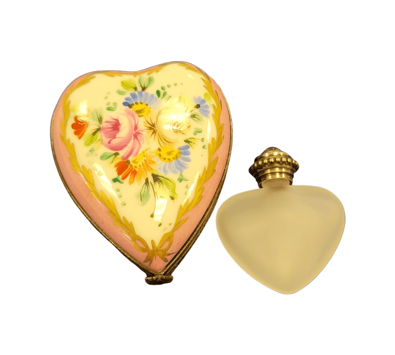 Pink Heart Perfume Bottle inside-Perfume Heart-CH4F114
