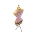 Pink Mannequin Figurine for Fashion Lovers Porcelain Limoges Fashion jewelry women shoes limoges box French Trinket Box