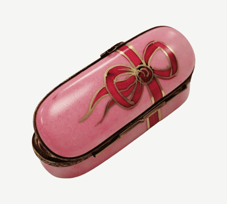 Pink Rose Trinket Box for Love Celebrations Porcelain Limoges valentine rose anniversary flower French Trinket Box