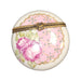 Pink w Roses Flat Round Pill-LIMOGES BOXES traditional-CH11M156