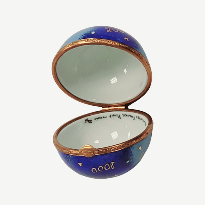 Planet 2000 Limoges Box for Collectors Porcelain Limoges travel special occasions French Trinket Box