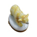 Polar Bear Cub Limoges Box Porcelain Figurine-bear winter-CH8C292