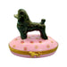 Black Poodle Limoges Box for Dog Lovers Porcelain Limoges dog dogs French Trinket Box