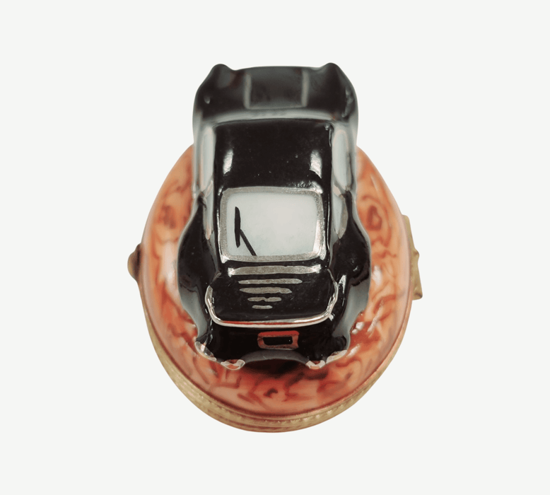 Porsche Race Car Limoges Box for Collectors Porcelain Limoges vehicle French Trinket Box