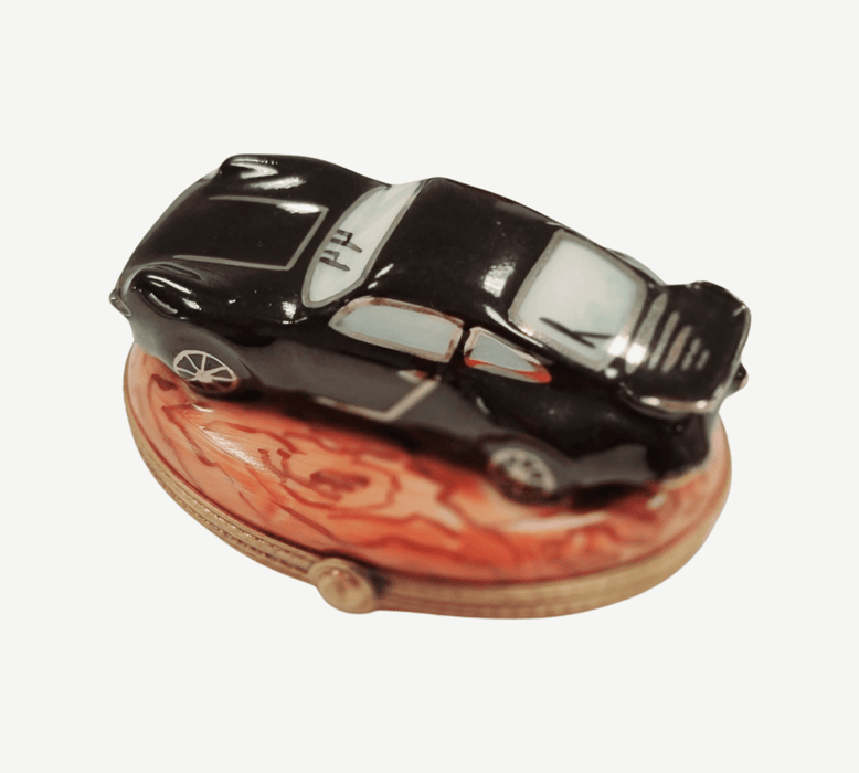 Porsche Race Car Limoges Box for Collectors Porcelain Limoges vehicle French Trinket Box