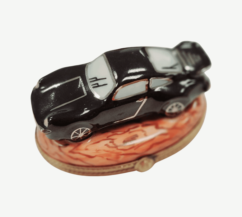 Porsche Race Car Limoges Box for Collectors Porcelain Limoges vehicle French Trinket Box
