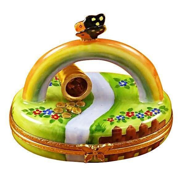 Pot of Gold Limoges Box for Gifts Porcelain Limoges Travel special occasions French Trinket Box