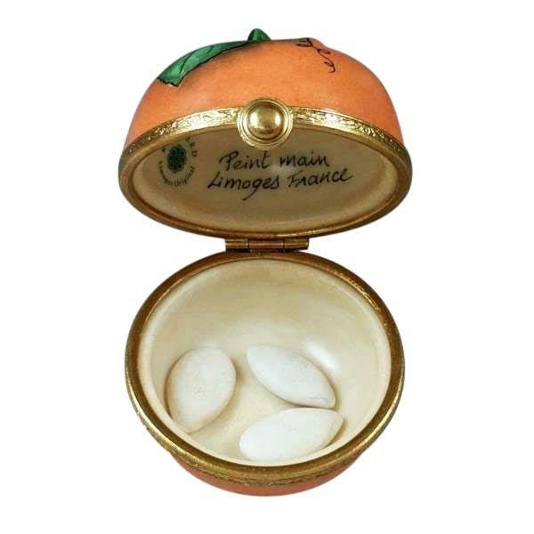 Pumpkin Limoges Box for Autumn Gifts Porcelain Limoges Thanksgiving Autumn French Trinket Box