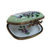 Purple Floral Limoges Box for Elegant Gifts Porcelain Limoges traditional Flowers French Trinket Box