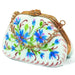 Hand-Painted Purse Box for Collectors Porcelain Limoges purse French Trinket Box