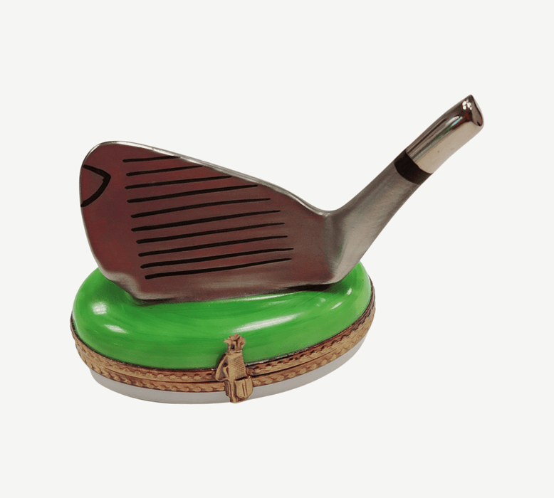 Putter Golf Club Sports Limoges Box Porcelain Figurine-sports golf limoges box-CH1R284