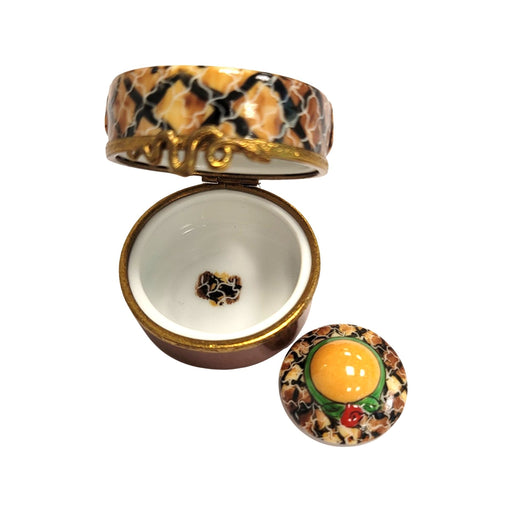 Python Snake Hat Limoges Box for Collectors Porcelain Limoges hats fashion LIMOGES BoXES French Trinket Box