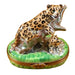 Panther with Baby Limoges Box