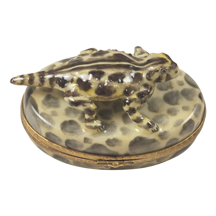 HORNED TOAD Authentic Limoges Box