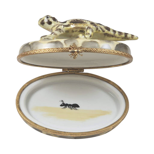 HORNED TOAD Authentic Limoges Box