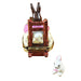 Mother Rabbit Rocking with Baby Limoges Box