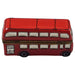 London Double Decker Bus for Collectors Porcelain Limoges world travel vehhicle French Trinket Box