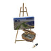 Cannes Painting Easel for Art Lovers Porcelain Limoges Fine Art French Trinket Box