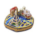 Paris Monuments Limoges Box for Christmas Porcelain Limoges Paris France xmas theme French Trinket Box