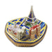 Paris Monuments Limoges Box for Christmas Porcelain Limoges Paris France xmas theme French Trinket Box