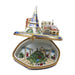 Paris Monuments Limoges Box for Christmas Porcelain Limoges Paris France xmas theme French Trinket Box