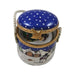 Holiday Basket Treats for Festive Celebrations Porcelain Limoges xmas theme French Trinket Box