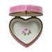 Pink Floral Heart Box for Sister Porcelain Limoges special occasions French Trinket Box