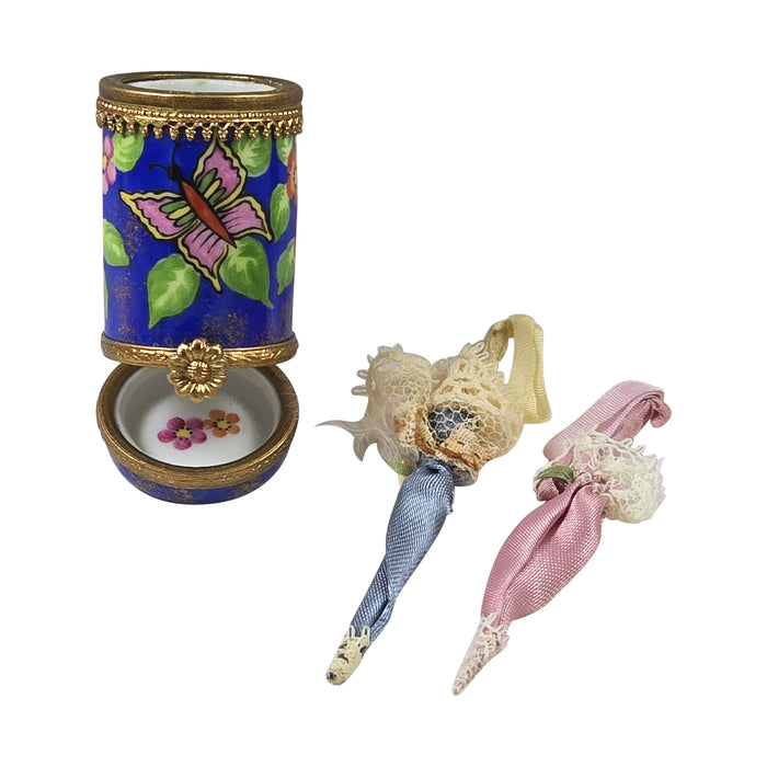 Elegant Umbrella Stand for Home Decor Porcelain Limoges home fashion French Trinket Box