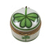 Shamrock Box for Irish Collectors Porcelain Limoges Special Occasions French Trinket Box