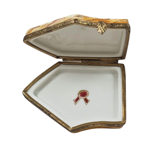 Wine Menu Limoges Box for Wine Lovers Porcelain Limoges Wine Spirits French Trinket Box