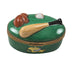 Baseball Limoges Box for Sports Lovers Porcelain Limoges Sports French Trinket Box