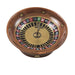 Brown Roulette Wheel for Game Enthusiasts Porcelain Limoges games play French Trinket Box