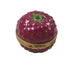 Raspberry Limoges Box for Collectors Porcelain Limoges Fruit French Trinket Box