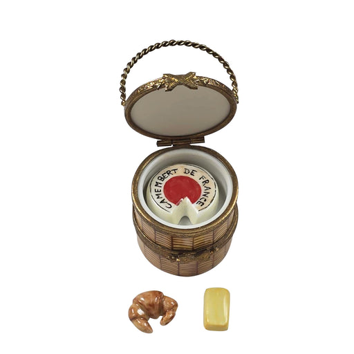 Picnic Basket Limoges Box for Collectors Porcelain Limoges Basket French Trinket Box