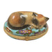 Cat Limoges Box for Cat Lovers Porcelain Limoges Cat French Trinket Box