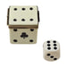 DICE BOX WITH REMOVABLE DICE Authentic Limoges Box
