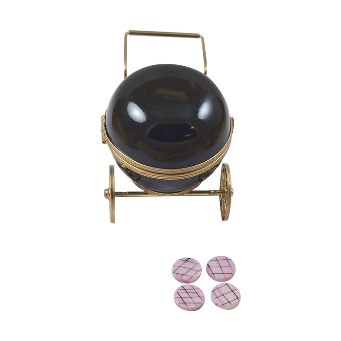 BAR-B-QUE GRILL Authentic Limoges Box