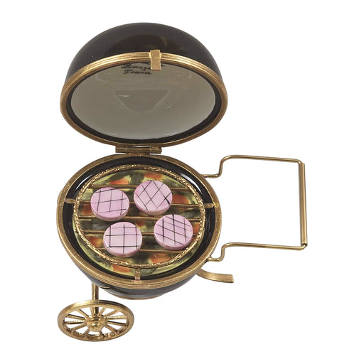 BAR-B-QUE GRILL Authentic Limoges Box